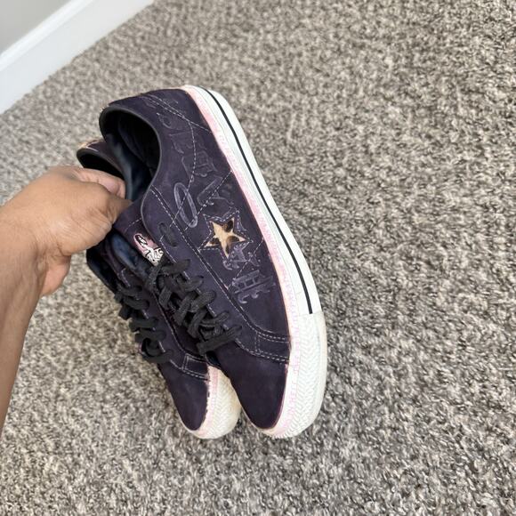 Converse Sean Pablo One Star Skate Shoe Purple Suede Sneakers Mens 8 Womens 9.5 main image 4